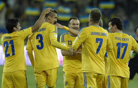 Збірна України забила дев'ять голів у ворота Сан-Марино у Львові