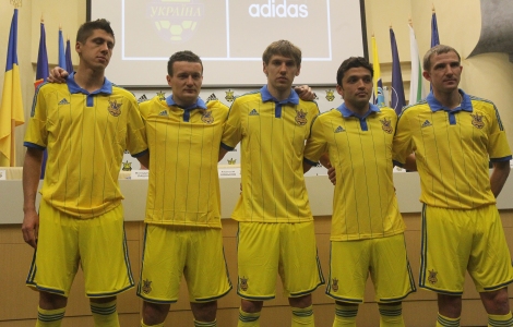 Відбулась презентація нової ігрової форми національної збірної України