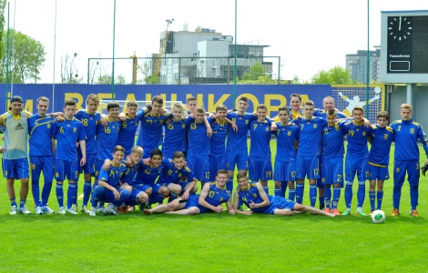 Юнацька збірна України стартувала на Турнірі Розвитку УЄФА