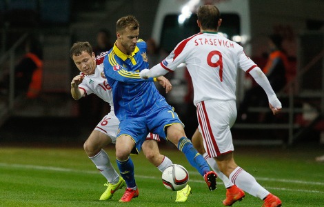 Збірна України обіграла команду Білорусі у Борисові