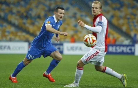 Ліга Європи: «Дніпро» обіграв «Аякс», «Динамо» зазнало поразки в Англії