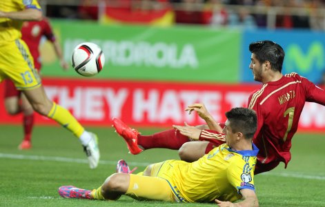Збірна України з мінімальним рахунком поступилася команді Іспанії у Севільї