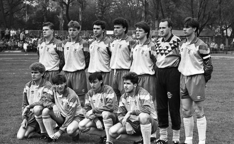 Перший матч в історії національної збірної України: як це було 32 роки тому