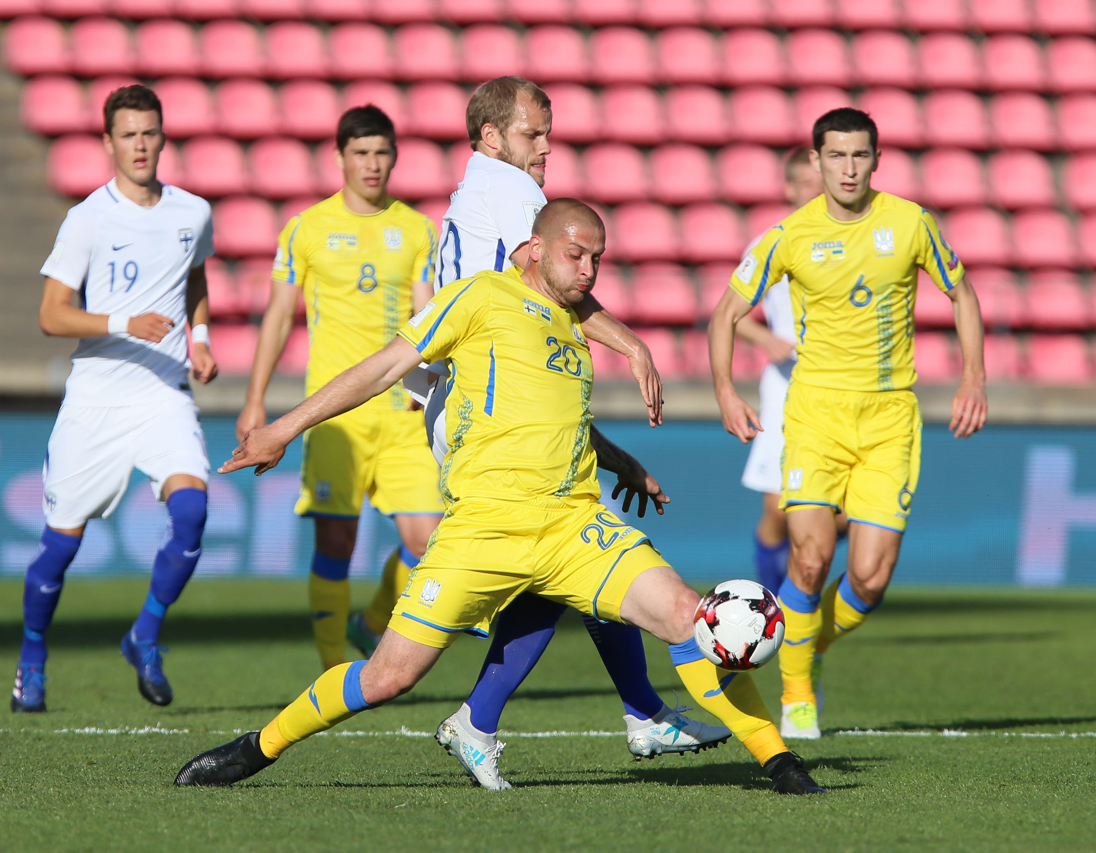 2018 World Cup selection. Finland - Ukraine - 1: 2