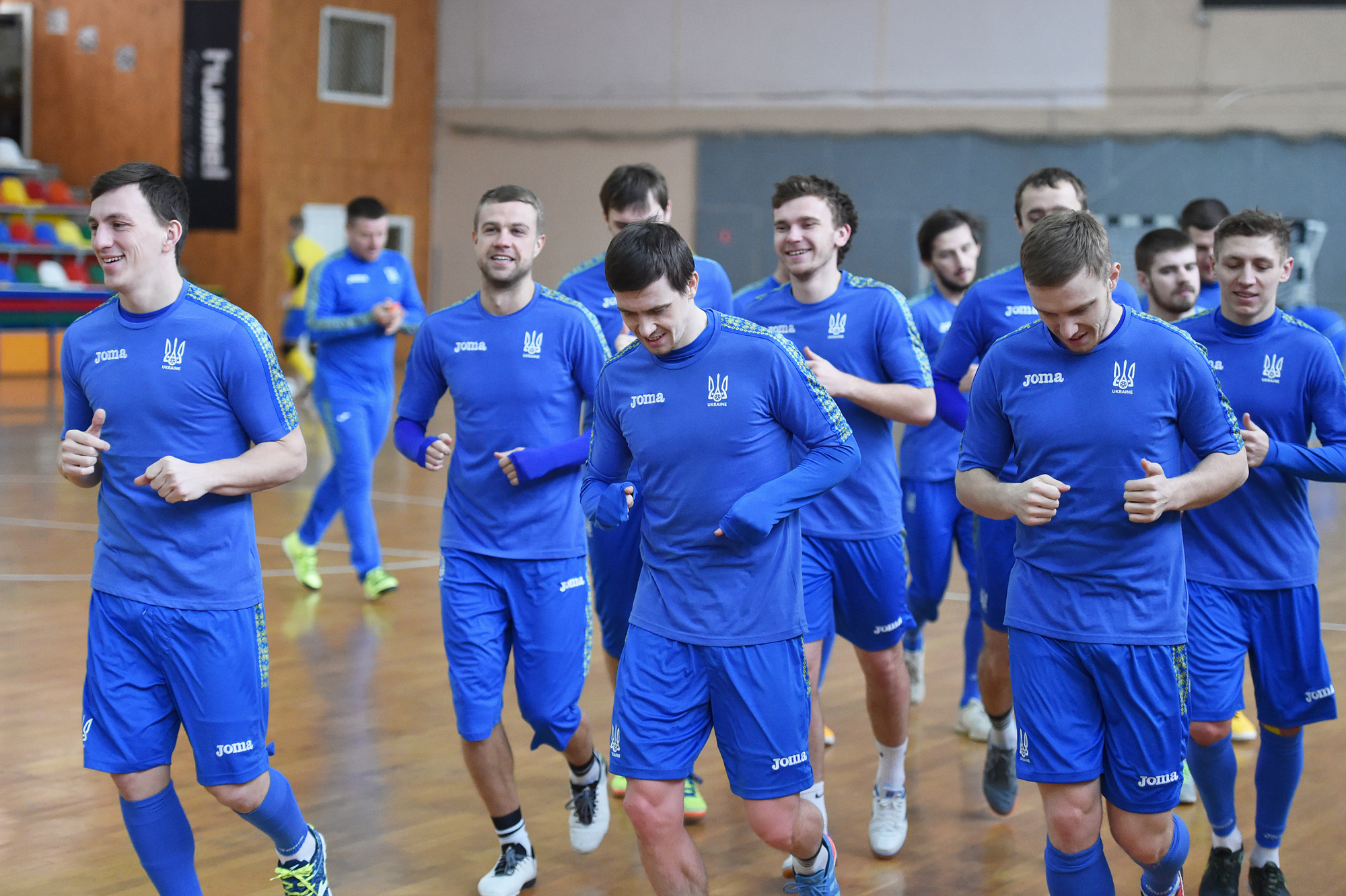 Ukraine's futsal team begins preparations for Euro 2018