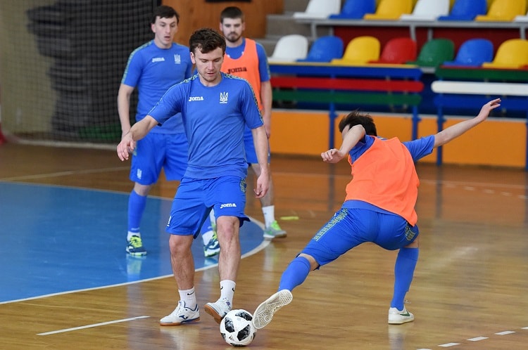 Ukraine's futsal team begins preparations for Euro 2018