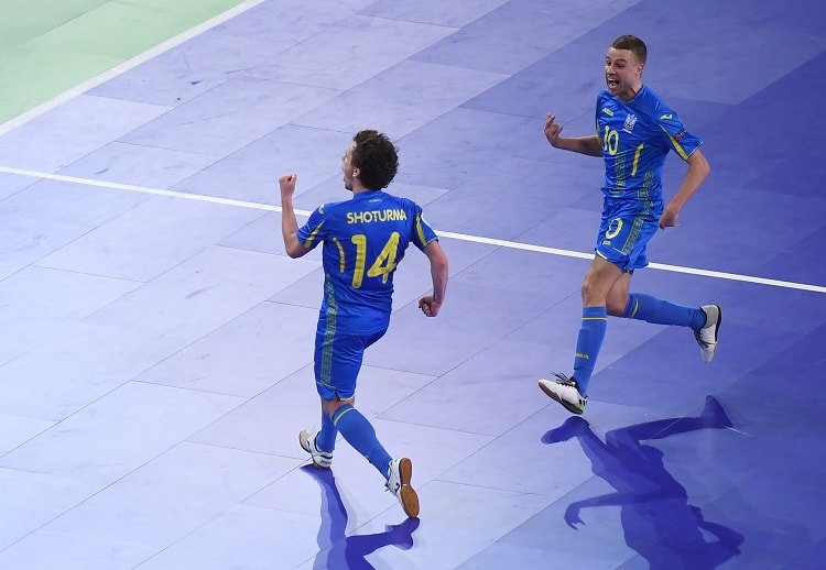 Futsal Euro 2018. Romania - Ukraine - 2: 3