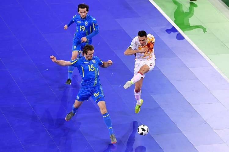 Futsal Euro 2018. Ukraine - Spain - 0: 1