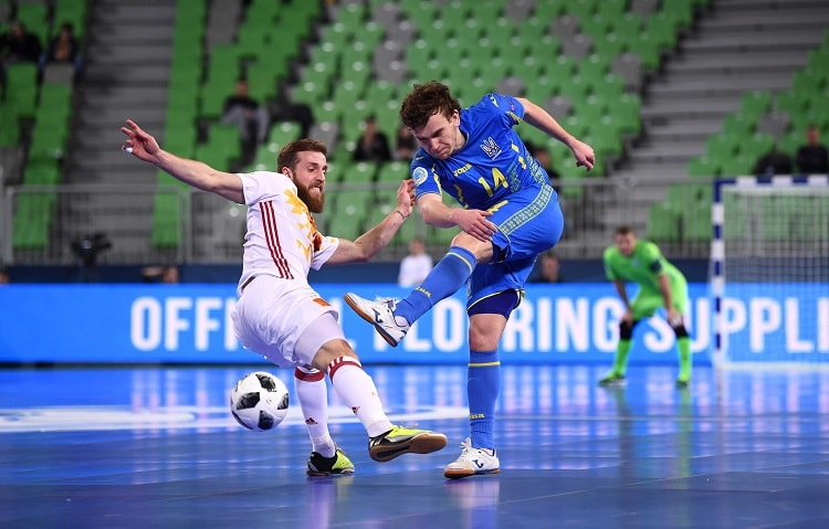 Futsal Euro 2018. Ukraine - Spain - 0: 1