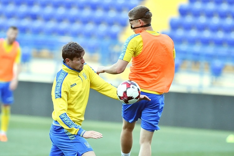 Training of the national team of Ukraine in Kharkiv (27.05.2018)