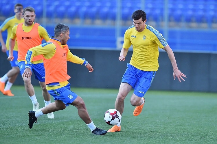 Training of the national team of Ukraine in Kharkiv (27.05.2018)