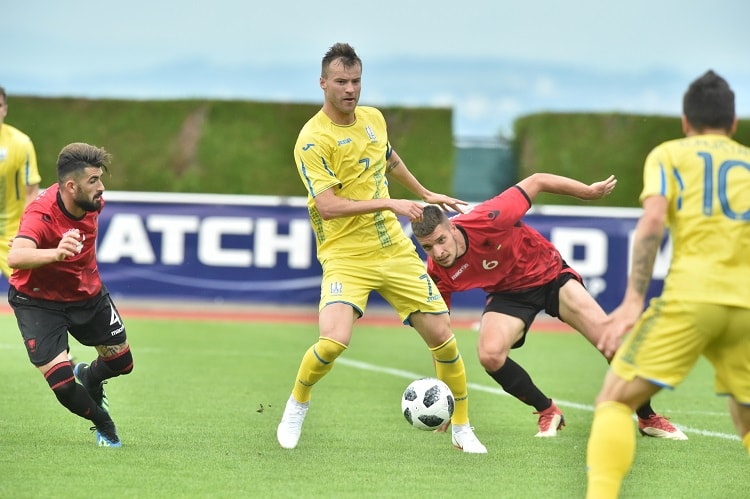 Friendly Match Albania - Ukraine - 1: 4 (03.06.2018)