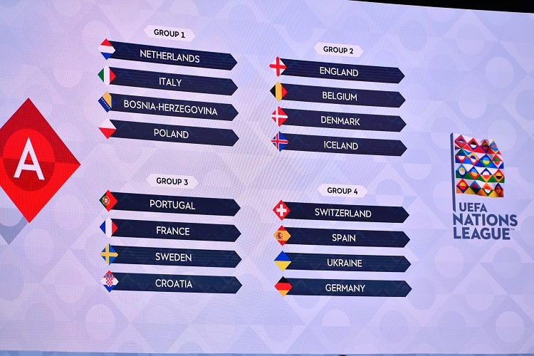 Draw of the League of Nations 2020/2021 in Amsterdam (03.03.2020/XNUMX/XNUMX)