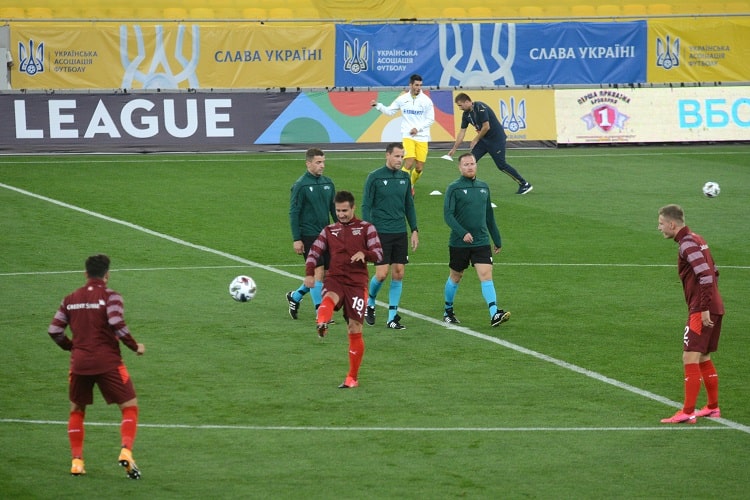 League of Nations. Ukraine - Switzerland - 2: 1