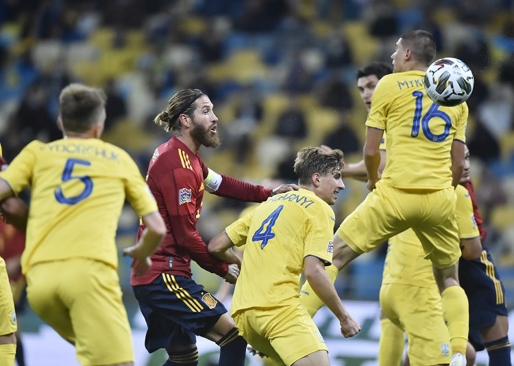 League of Nations 2020/2021. Ukraine - Spain— 1: 0