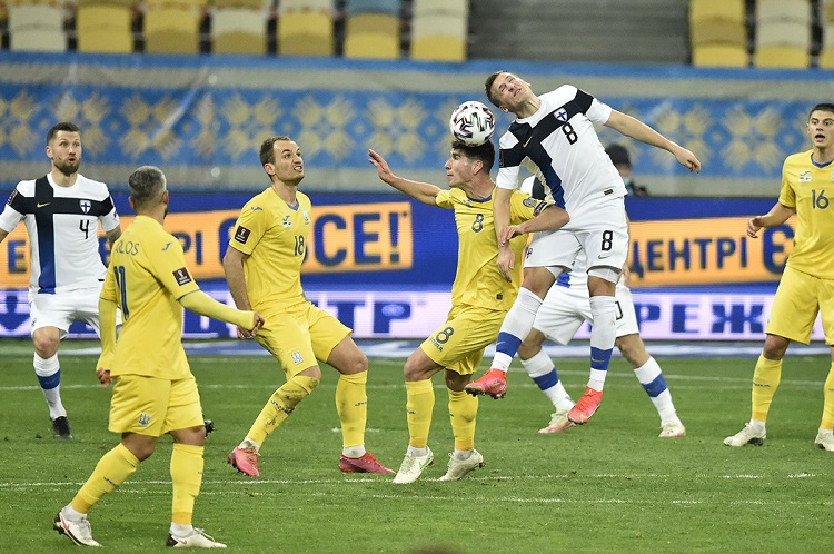 World Cup-2022. Ukraine - Finland - 1: 1