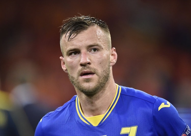 Most capped Ukraine players: double anniversary and one more step of Yarmolenko to a grandmaster mark