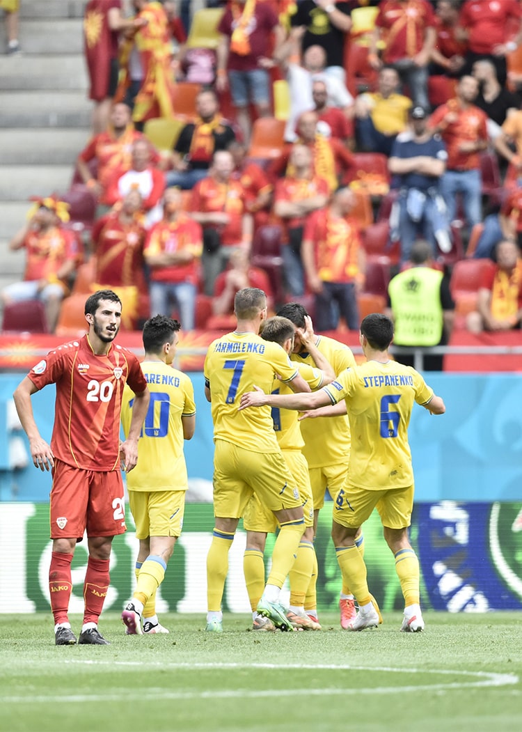 Euro 2020. Ukraine - Northern Macedonia - 2: 1