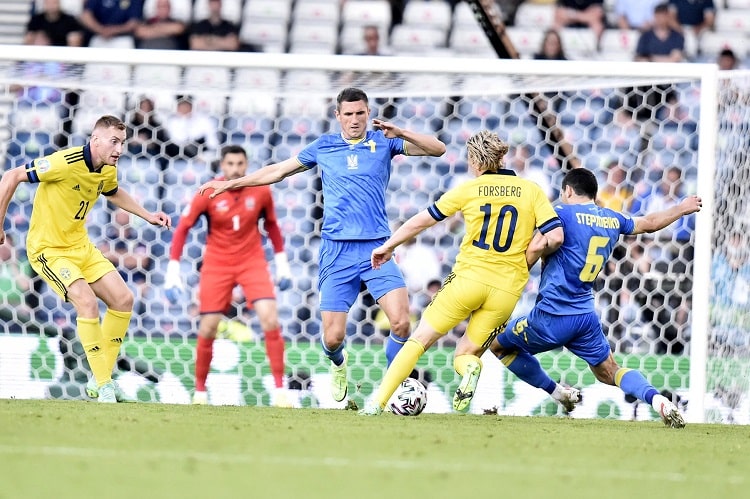Євро-2020. 1/8 фіналу. Швеція — Україна — 1:2