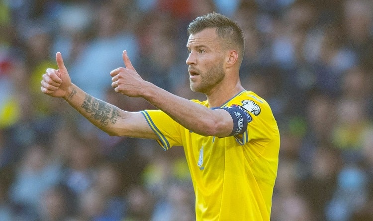 Andriy Yarmolenko took first place in the historical table of guardsmen of the national team of Ukraine