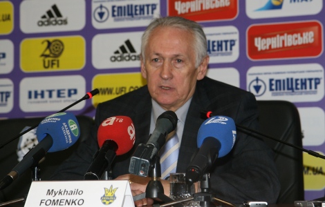 Михайло Фоменко: "Без емоцій важко грати у футбол"
