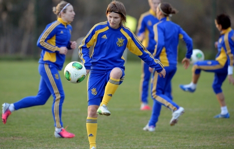 Жіноча збірна України: перше тренування у Туреччині