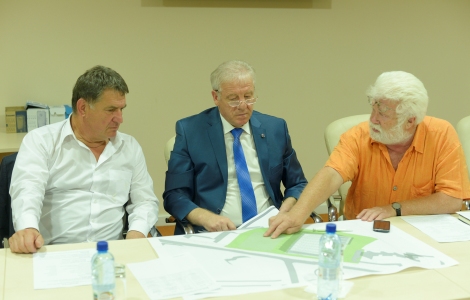 Робоча нарада з будівництва спортивного комплексу у Вишгороді