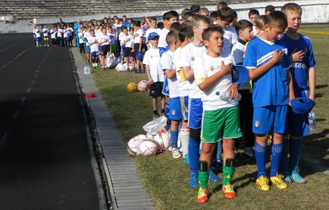 «Відкриті уроки футболу» у Житомирі