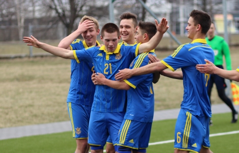 Збірна України U-18 з переконливої перемоги стартувала на міжнародному турнірі у Латвії 