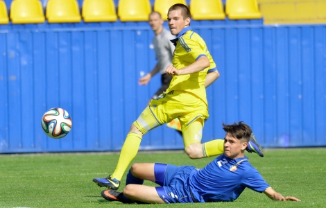 U-18: Україна розгромила Молдову у першому товариському матчі