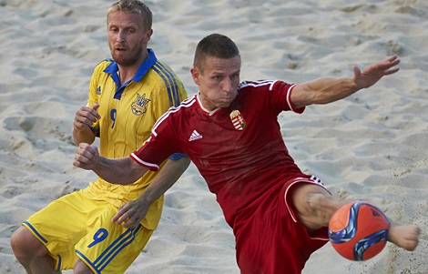 Українські «пляжники» здобули першу перемогу на Euro Beach Soccer League 2015
