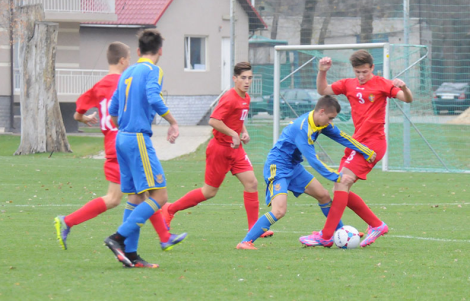 U-16: ударна п’ятихвилинка у спарингу з Молдовою