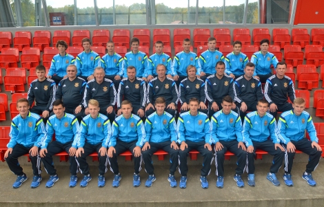 U-17: останні тренування перед вояжем до Англії