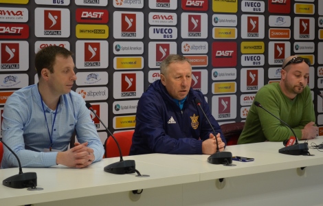 Володимир Рева: «У матчі з Албанією ми серйозно налаштовувались на боротьбу»