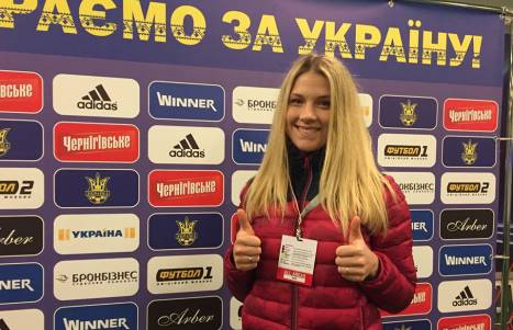 Ольга Харлан - амбасадор збірної на Євро-2016