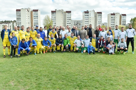 Збірна ветеранів відвідала Славутич