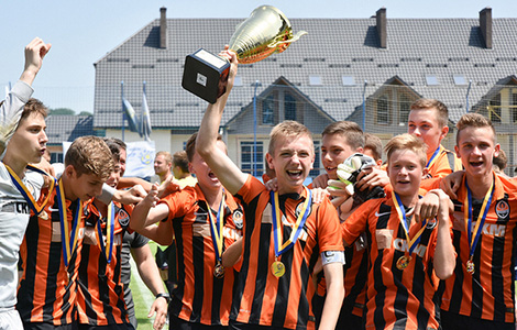 «Шахтар» переміг у фіналі ДЮФЛУ U-14