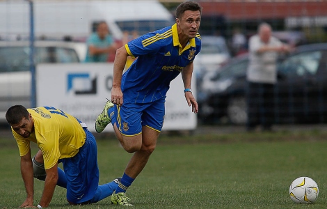 Ветерани збірної України перемогли в Угорщині