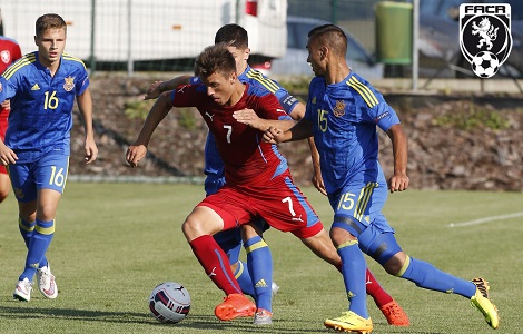Збірна України U-18 боротиметься за 5 місце на турнірі Вацлава Єжика