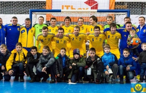 Запрошуємо вболівальників та журналістів на відкрите тренування національної збірної України з футзалу