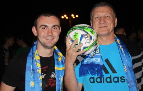 Фан-зона в Краматорську: щирі емоції  та  віра в майбутнє 