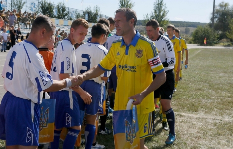 Матч миру ветеранської збірної в Луганській області
