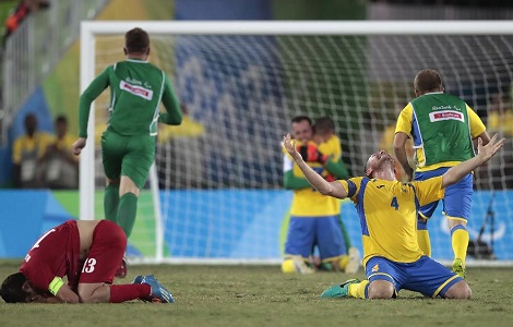 Паралімпійська збірна України з футболу виборола золото Ріо-2016