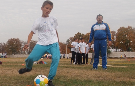 «Відкриті уроки футболу» у Новоукраїнці Кіровоградської області