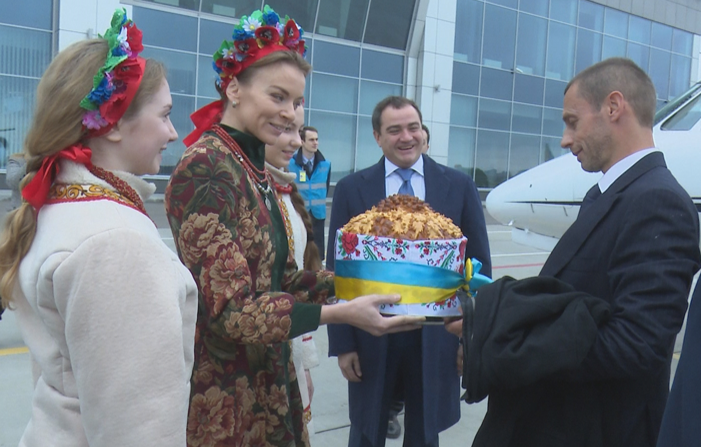 Президент УЄФА прибув з візитом до Києва