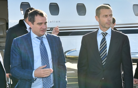 Візит президента УЄФА до Одеси