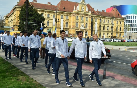 Привітна зустріч у Загребі