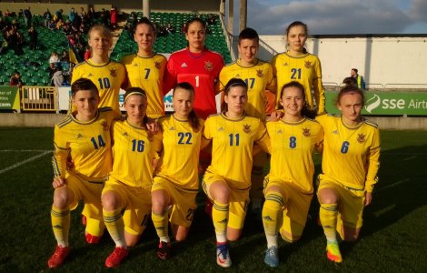 Україна WU-19 поступилася Ірландії