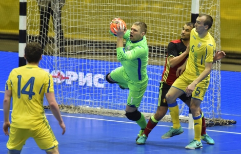 Фотомиттєвості першого туру основного раунду кваліфікації ЧЄ-2018 з футзалу