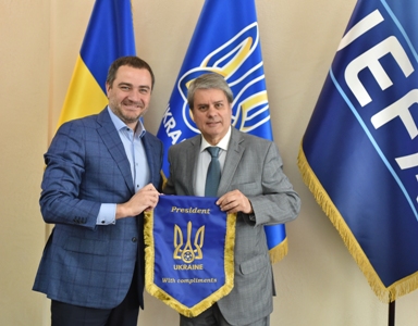 Андрій Павелко зустрівся з послом Аргентини